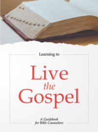 Learning To Live the Gospel: A Guidebook for Bible Counselors
